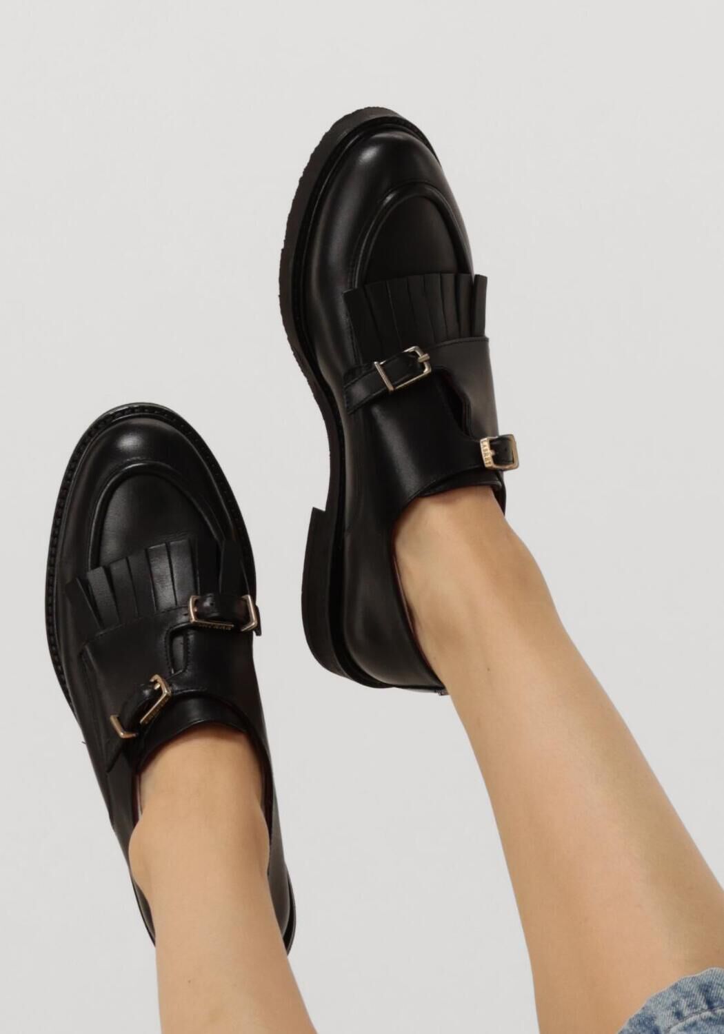 Schwarze FRED DE LA BRETONIERE Loafer PARIS JAY - large