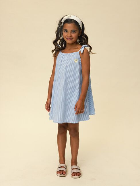 Blaue LOOXS Little Minikleid 2613-7870 - large