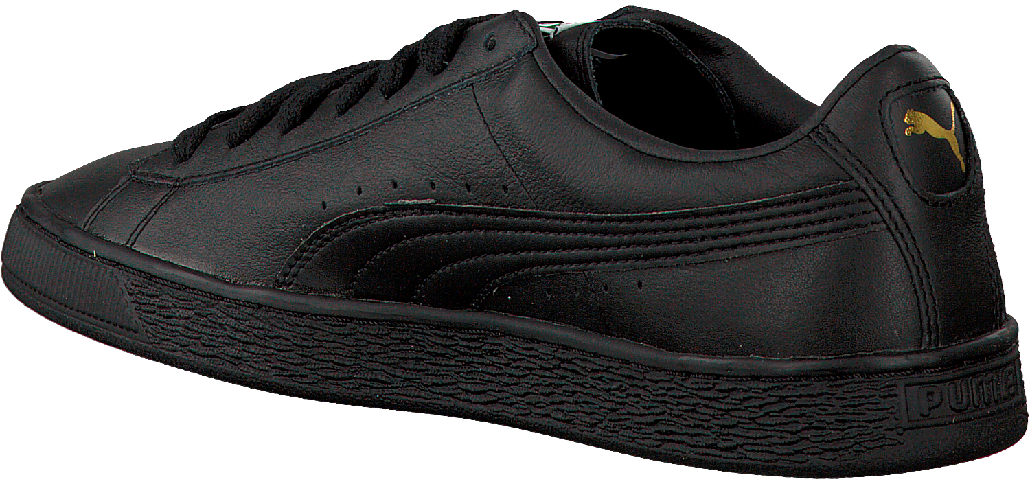 Puma sneaker herren schwarz leder