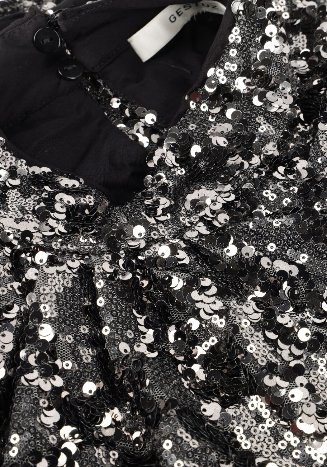 Schwarze GESTUZ Blusen SALINAGZ BLOUSE - large
