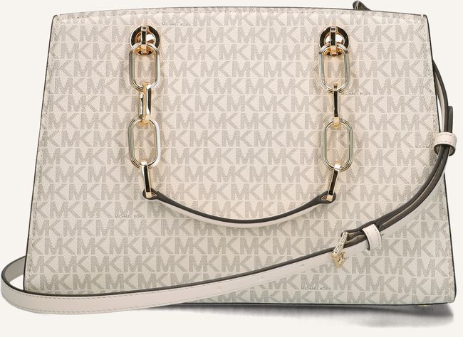 Beige MICHAEL KORS Handtasche MD SATHCEL Beige MICHAEL KORS Handtasche MD SATHCEL - large