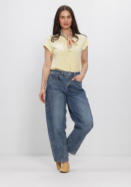 Gelbe MINUS T-shirt MSLETI TEE - large