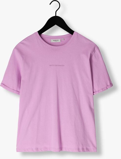 Lilane MSCH COPENHAGEN T-shirt MSCHTERINA ORGANIC SMALL LOGO TEE - large