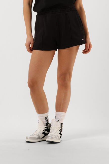 Schwarze TOMMY JEANS Hosen TJW TOMMY ESSENTIAL SHORT - large