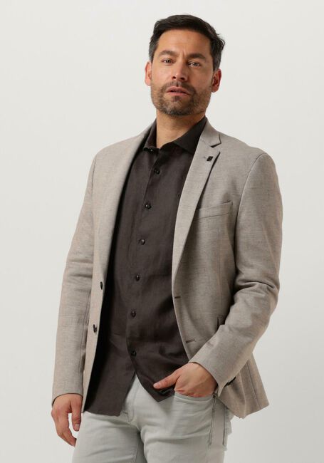 Beige VANGUARD Sakkos BLAZER LINEN BLEND SCURA - large