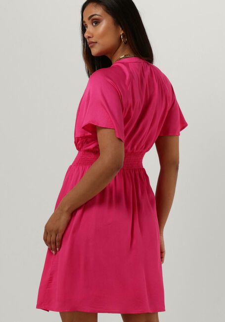 Fuchsie FREEBIRD Minikleid WV-SATIN-VIS-23-2 - large
