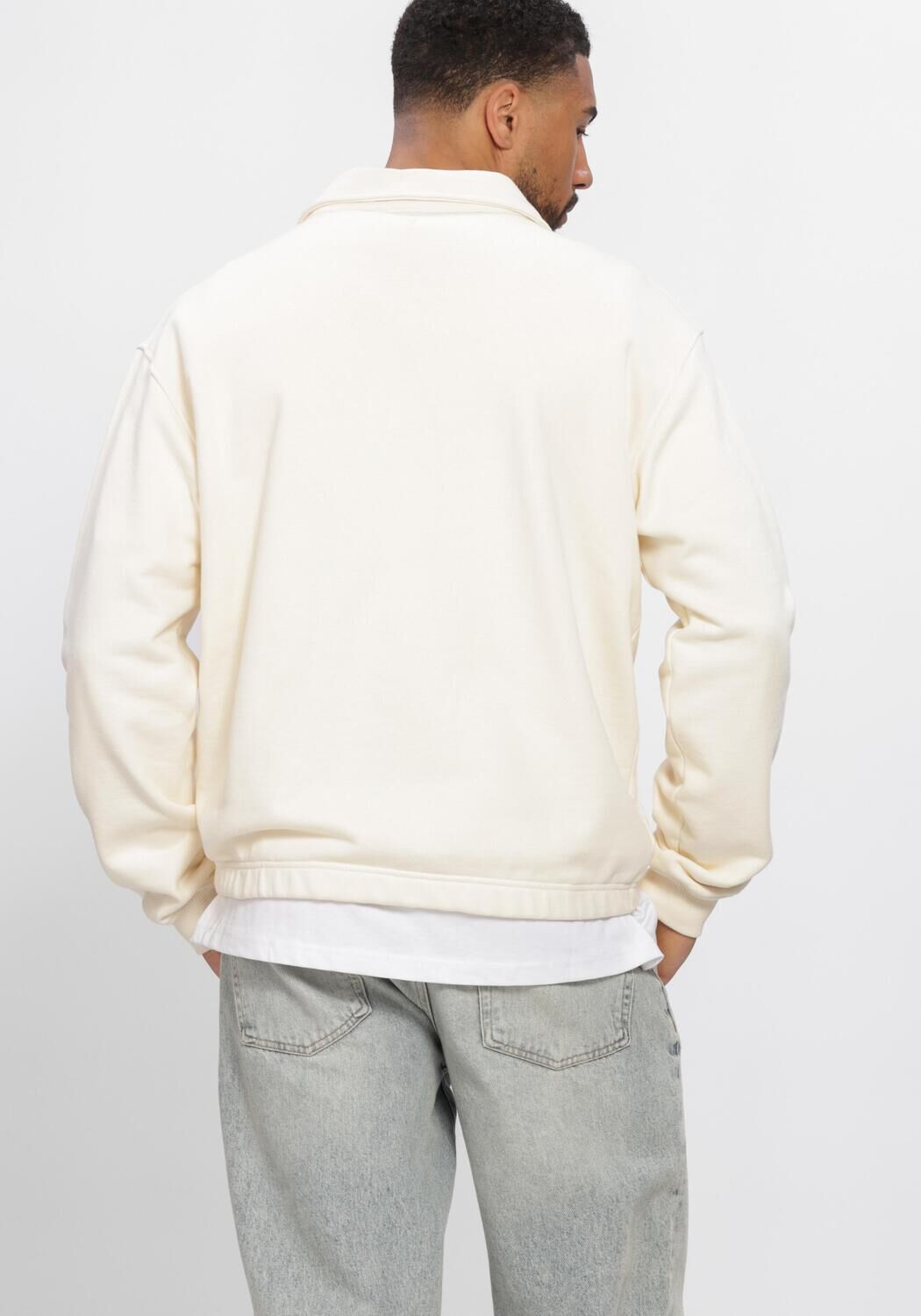 Creme PURE PATH Polo-Shirt POLO HALF ZIP - large