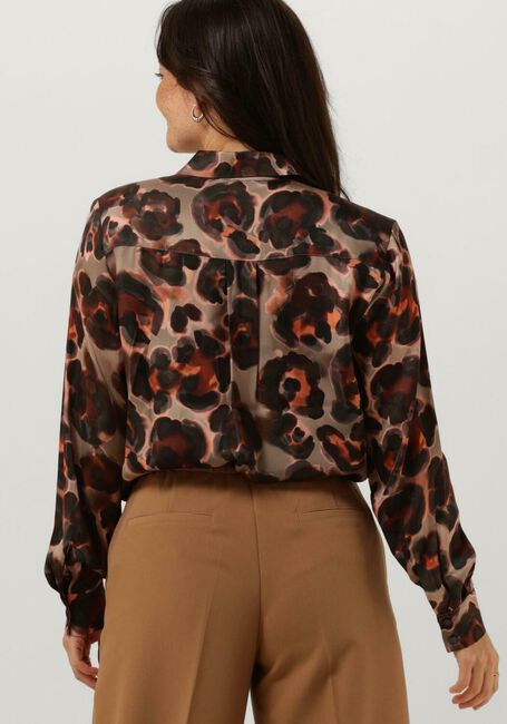 Mehrfarbige/Bunte SUMMUM Blusen BLOUSE ANIMAL VISCOSE - large
