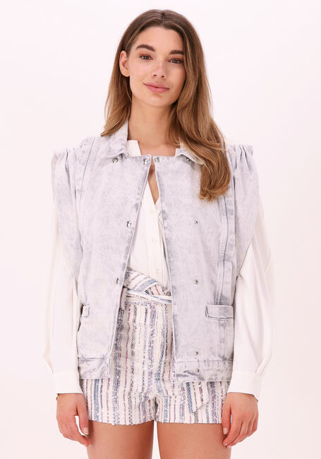 Hellgrau IRO Jeansjacke ANDIOL - large