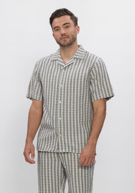 Blaue DSTREZZED Casual-Oberhemd LUCAS RESORT SHIRT - large