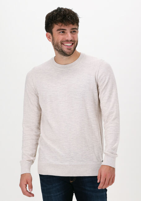 Nicht-gerade weiss DSTREZZED Pullover TURTLE NECK CABLE STRUCTURE NA - large