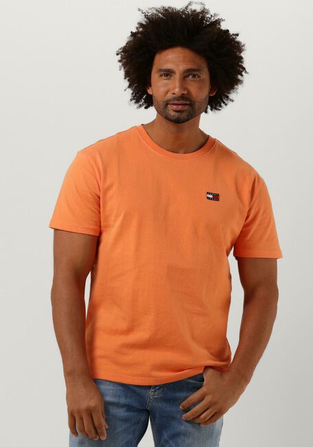 Orangene TOMMY JEANS T-shirt TJM CLSC TOMMY XS BADGE TEE - large