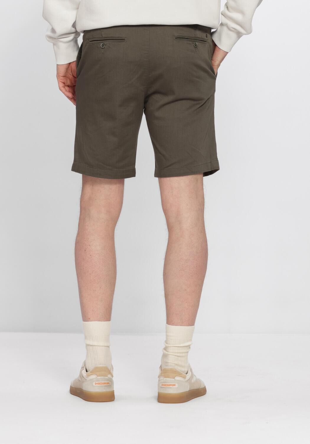 Dunkelgr&uuml;n DSTREZZED Kurze Hose LANCASTER SHORTS - large