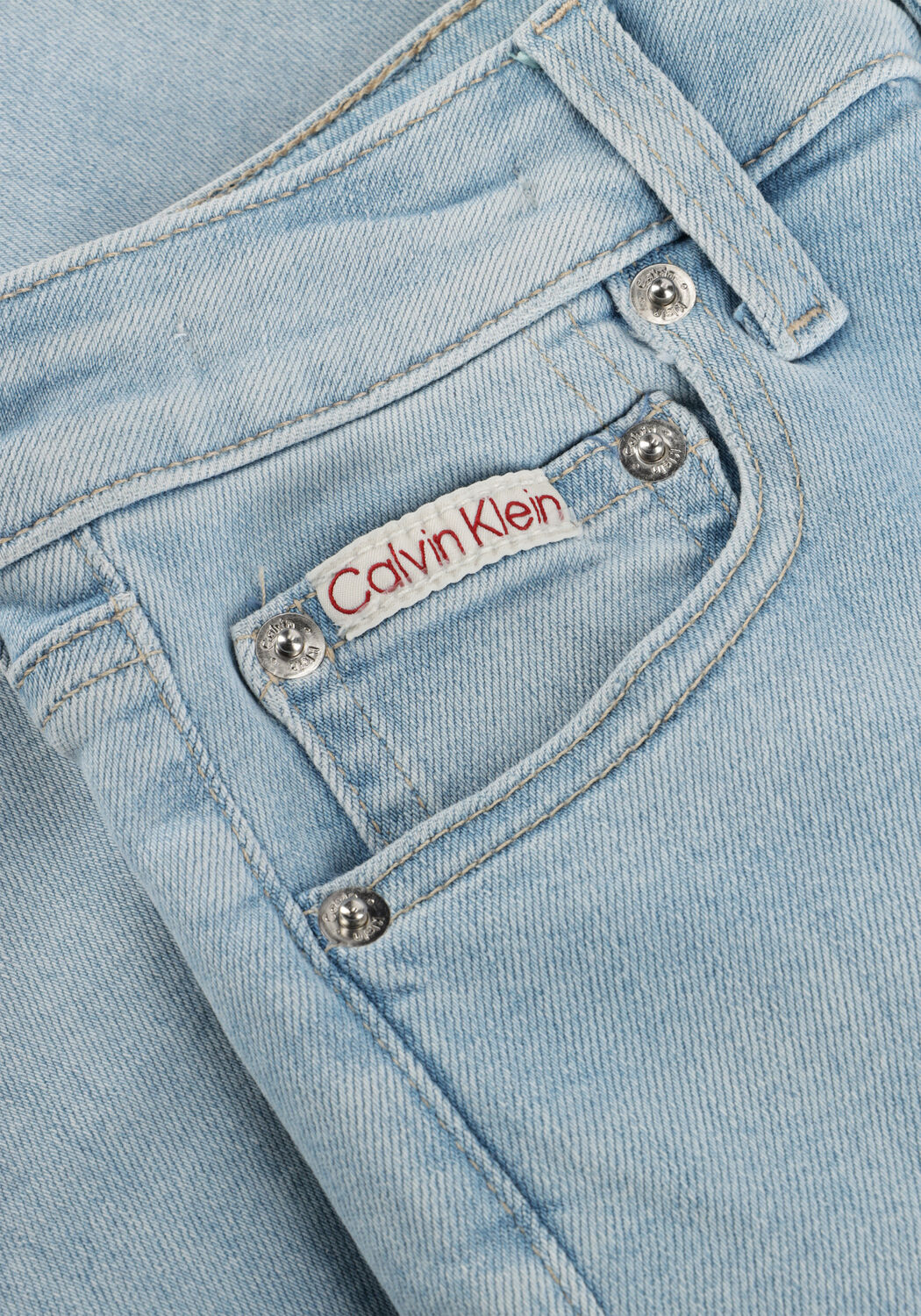 Hellblau CALVIN KLEIN Skinny jeans HIGH RISE SKINNY - large