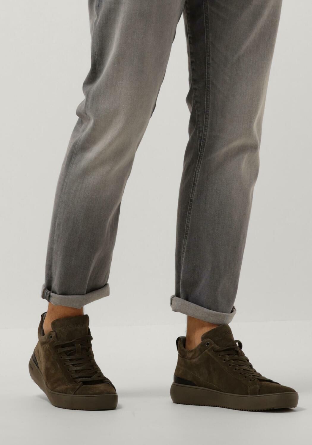 Gr&uuml;ne BLACKSTONE Sneaker High YG22 - large