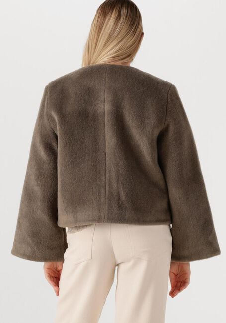 Taupe STUDIO AR Jack AUBREY FAUX MOHAIR - large