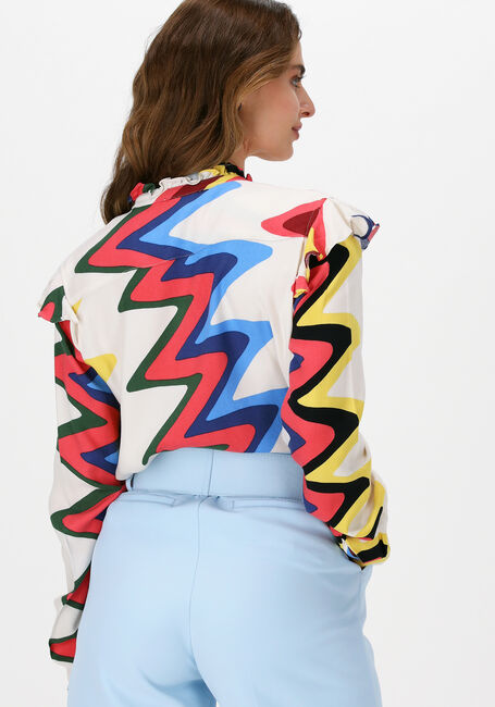 Mehrfarbige/Bunte EST'SEVEN Bluse EST’FRINGLE BLOUSE - large