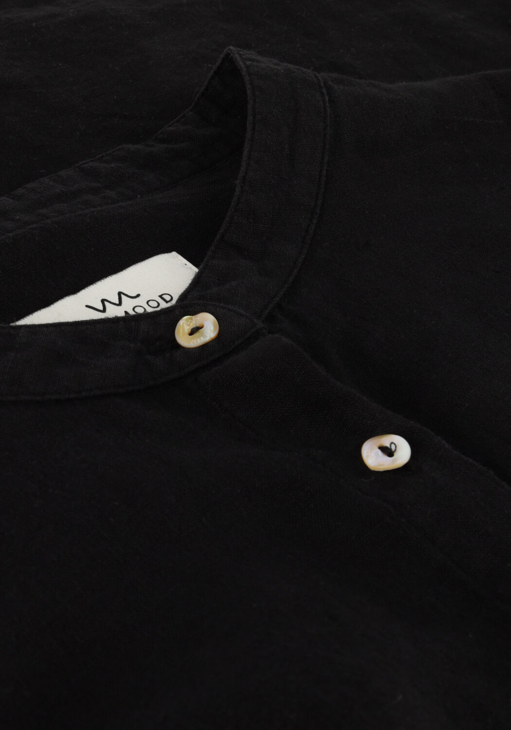 Schwarze MR MOOD Blusen MRS BALON SHIRT - large