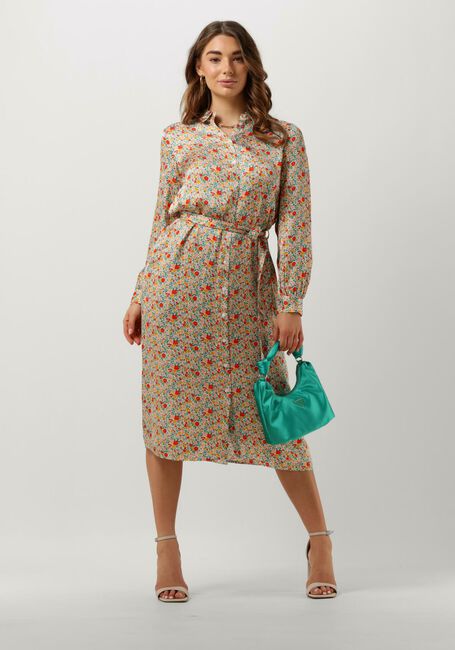 Sand OBJECT Midikleid JABIN L/S SHIRT DRESS 126 - large