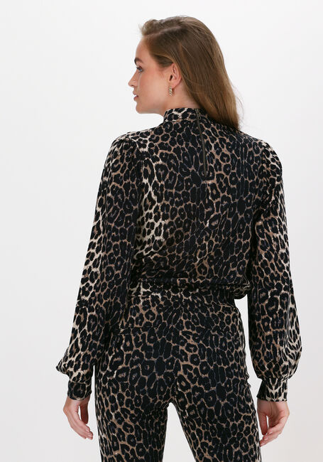 Braune ALIX THE LABEL Top ANIMAL TOP - large
