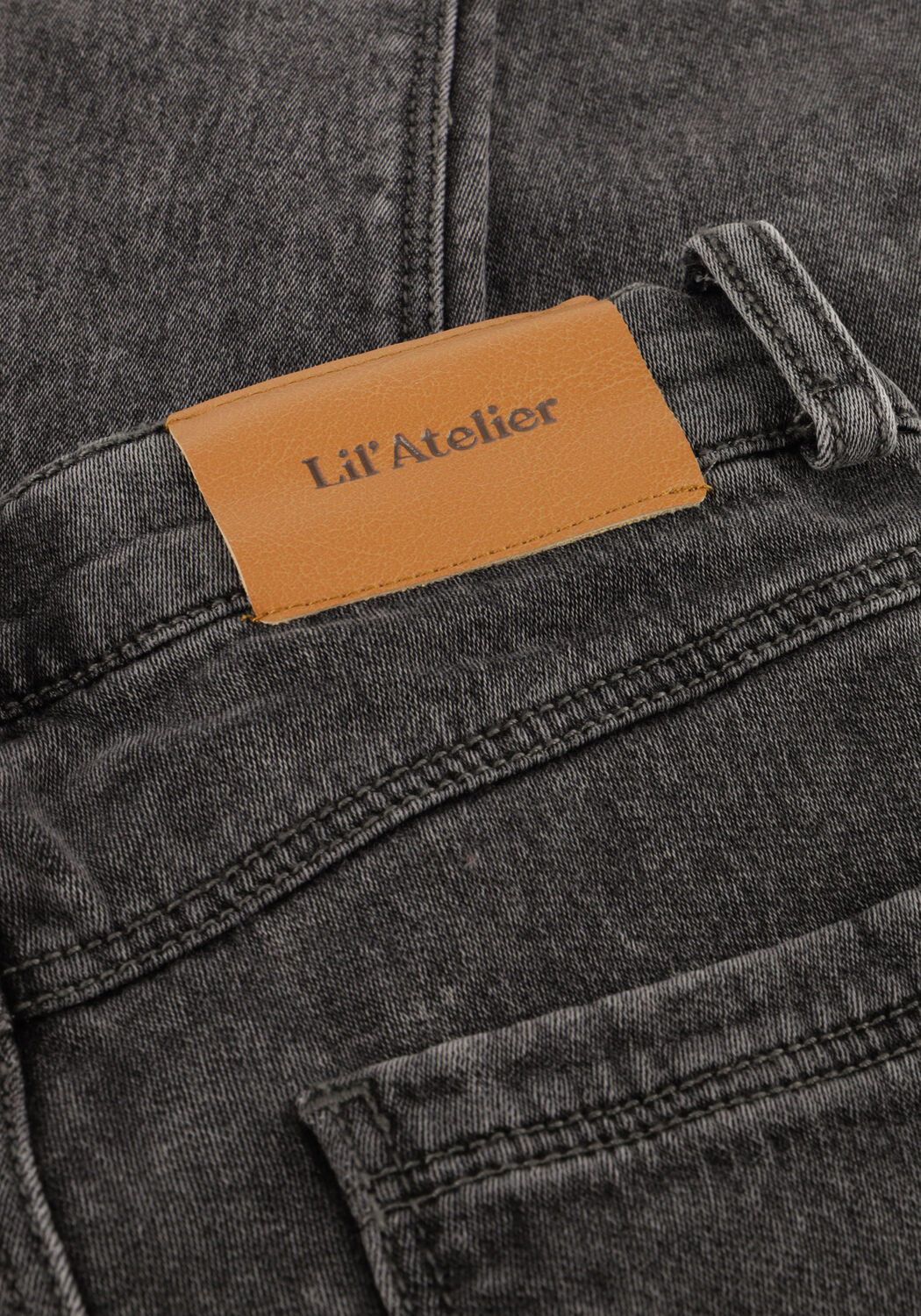 Dunkelgrau LIL' ATELIER Slim fit jeans NMNNADIE REG JEANS 4442-CI LIL - large