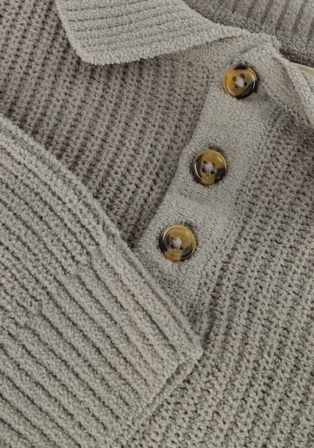 Graue BAJE STUDIO Polo-Shirt NEAS - large