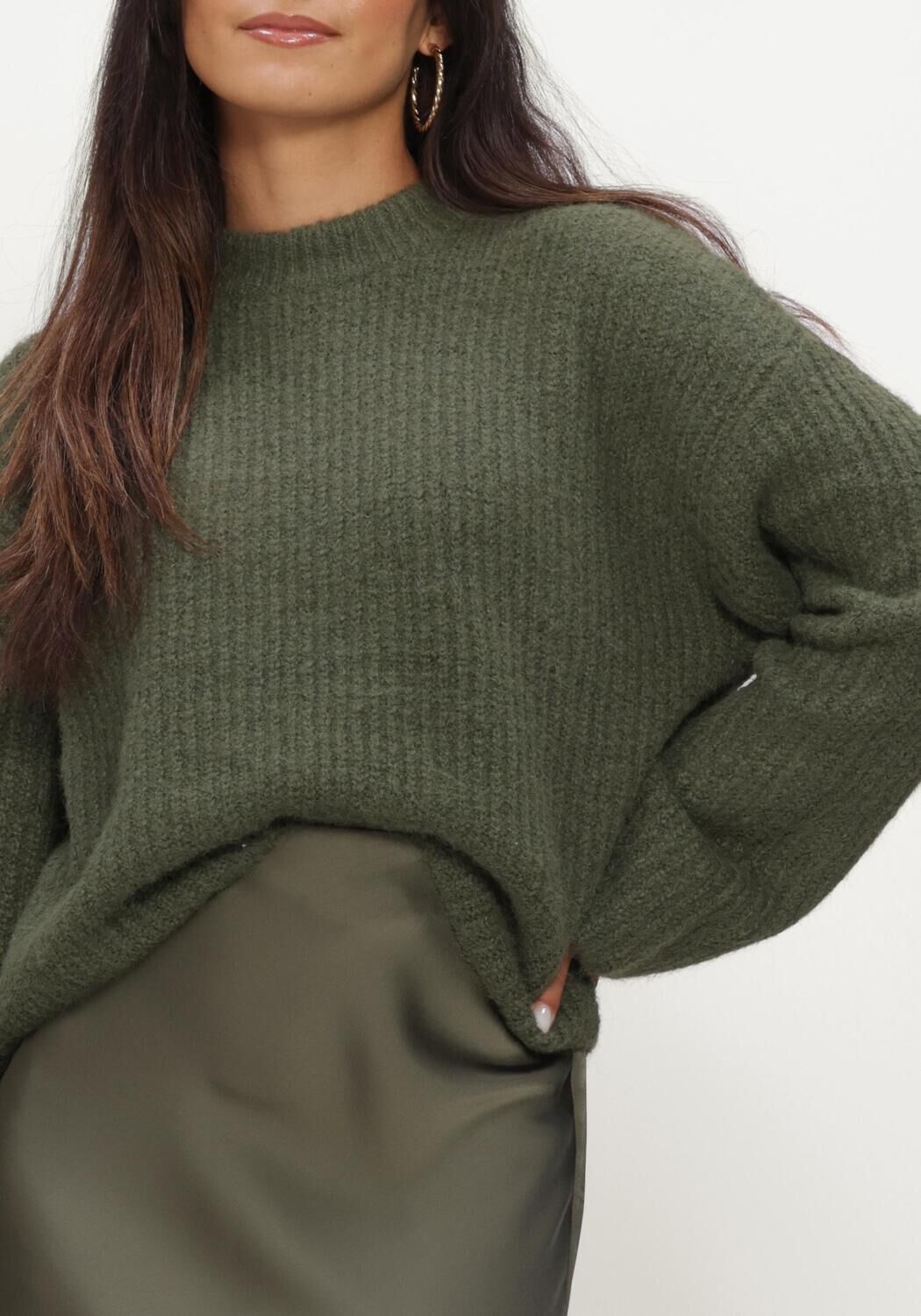 Gr&uuml;ne EDITED Pullover SALOME JUMPER - large