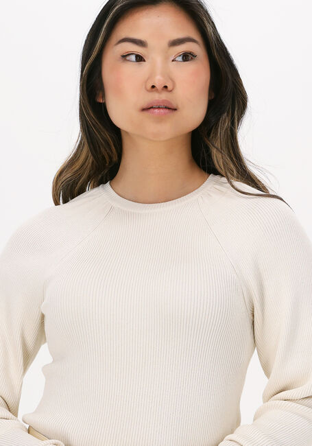 Beige SECOND FEMALE Top NERINE KNIT O-NECK - large