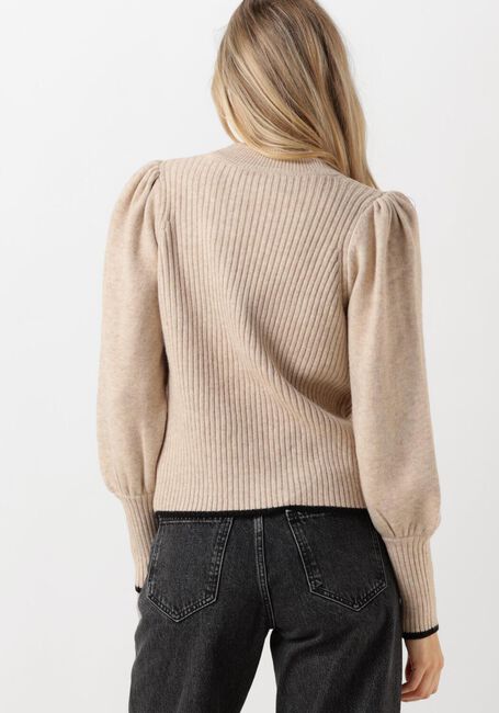 Weiße CO'COUTURE Pullover ROW PUFF KNIT - large