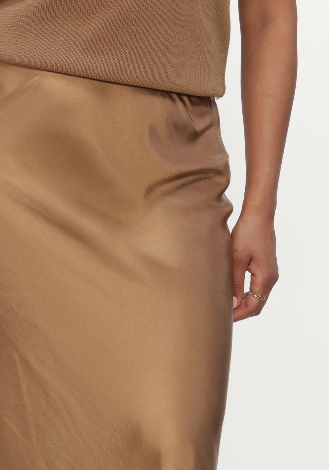 Camelfarbene JOSH V Midirock COSETTE SKIRT - large