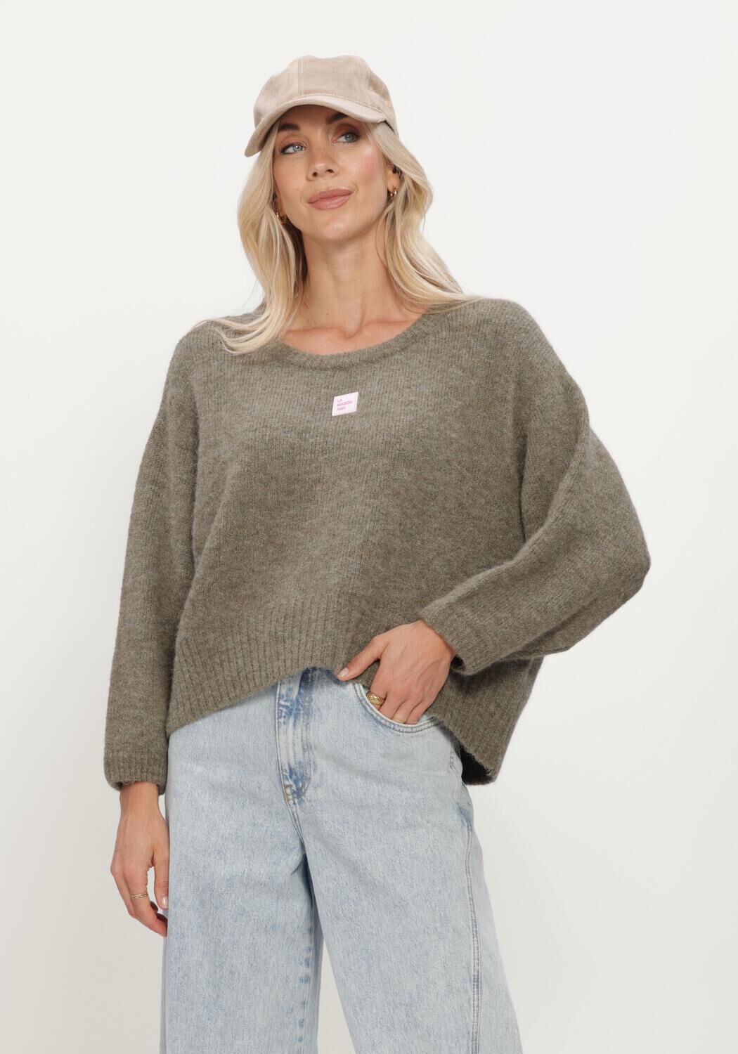 Braune AMERICAN VINTAGE Pullover EAST - large