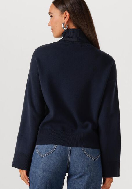 Dunkelblau SELECTED WOMEN Pullover SLFKAMMA LS KNIT ROLL NECK - large