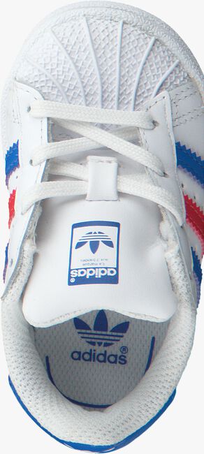 Weiße ADIDAS Sneaker low SUPERSTAR KIDS 1 - large