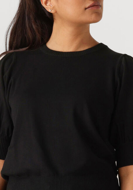 Schwarze MINUS Top LIVA KNIT TEE - large
