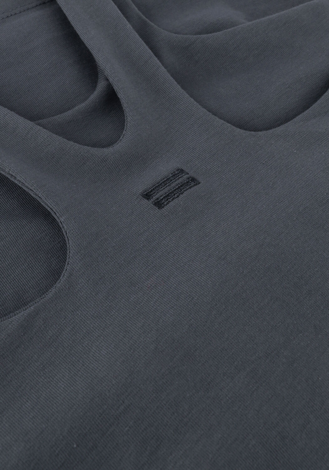 Blaue 10DAYS Top SPORTY WRAPPER - large