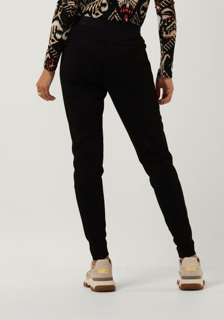 Schwarze SUMMUM Jogginghose TROUSERS SPORTY PUNTO MILANO - large