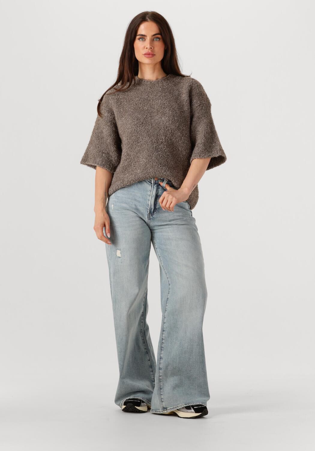 Taupe AMERICAN VINTAGE Pullover ZOLLY - large