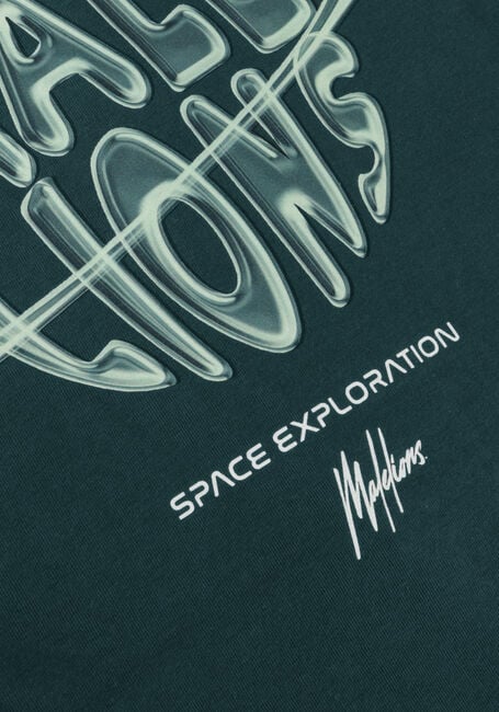 Dunkelgrün MALELIONS T-shirt SPACE T-SHIRT - large