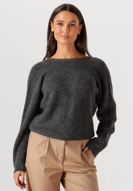 Dunkelgrau SECOND FEMALE Pullover FLARE KNIT - large