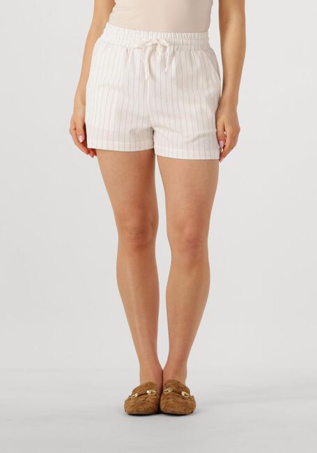 Weiße AIMEE THE LABEL Kurze Hose PAGE STRIPE - large