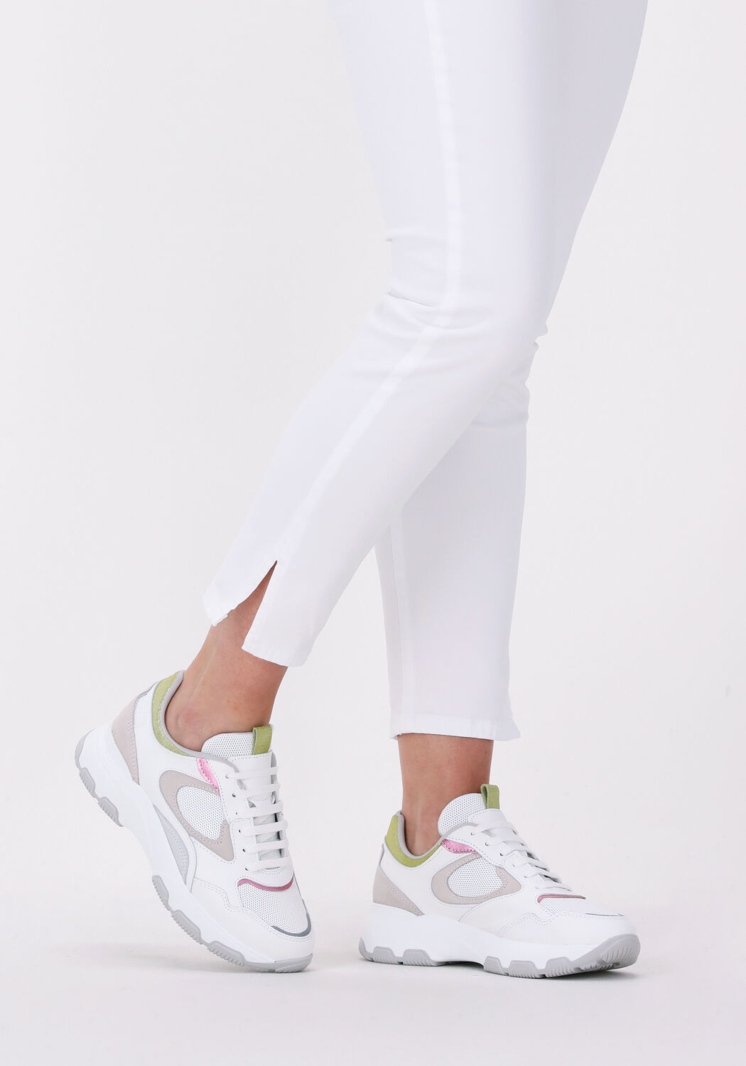 Wei&szlig;e PALPA Sneaker Low SKARA - large