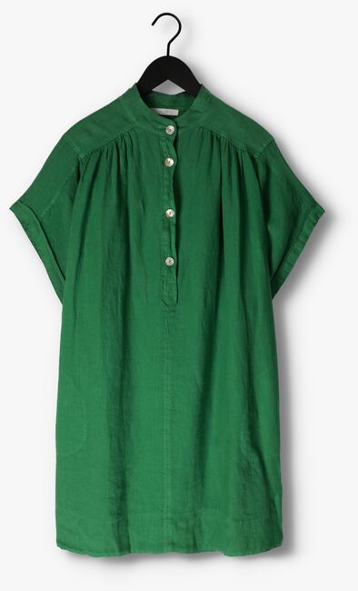 Grüne BY-BAR Minikleid AMBER LINEN DRESS - large