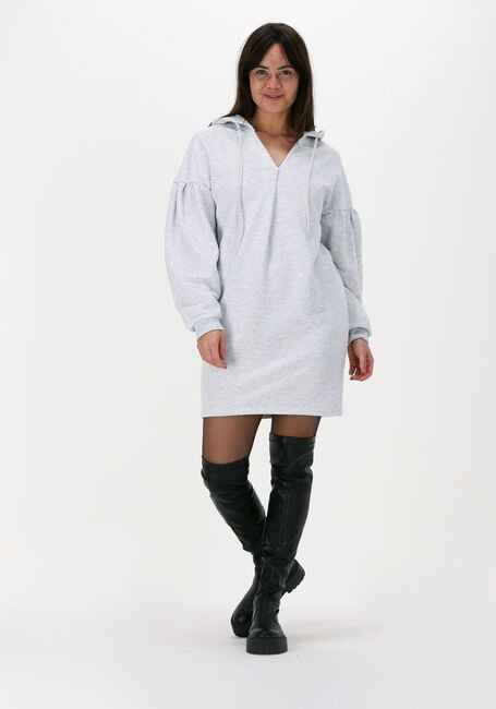 Graue NA-KD Sweatshirt HOODIE DRESS - large