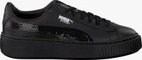 Schwarze PUMA Sneaker BASKET PLATFORM BLING JR - medium