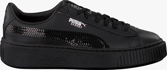 Schwarze PUMA Sneaker BASKET PLATFORM BLING JR - large