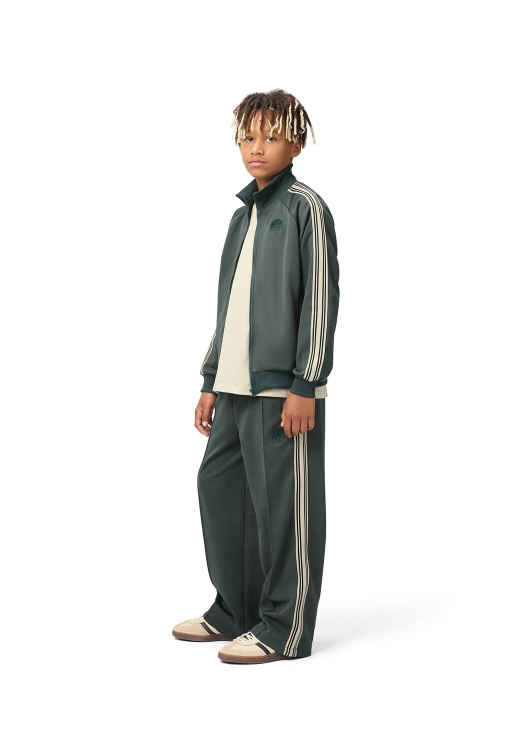 Dunkelgr&uuml;n MOLO Sweatshirt MERACER - large