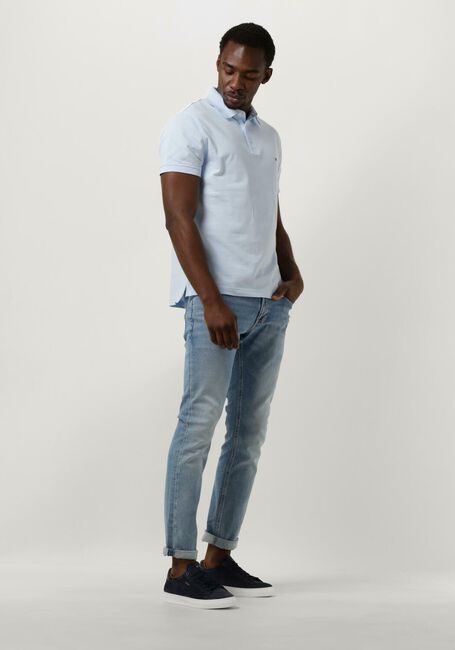 Hellblau TOMMY HILFIGER Polo-Shirt 1985 SLIM POLO - large