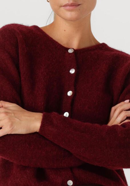 Bordeaux AMERICAN VINTAGE Strickjacke VITOW 19 - large