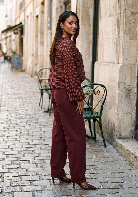 Bordeaux NUKUS Blusen ALICIA BLOUSE PATTERN - large