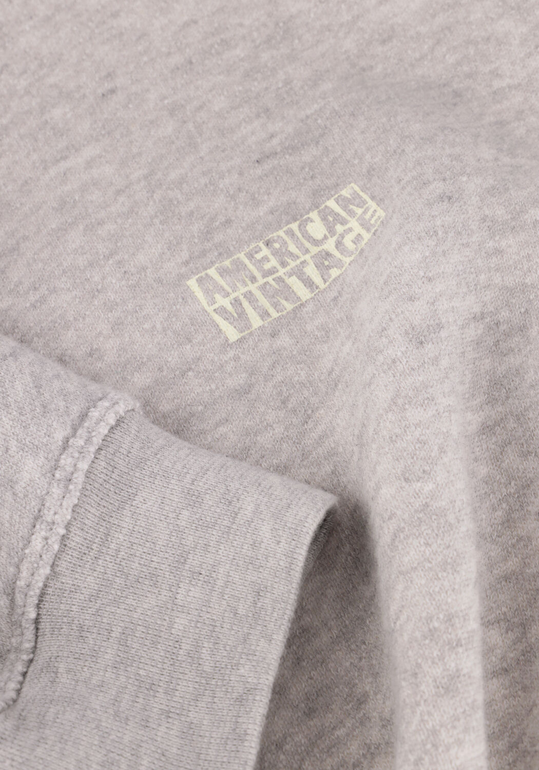 Graue AMERICAN VINTAGE Sweatshirt KODYTOWN MEN - large